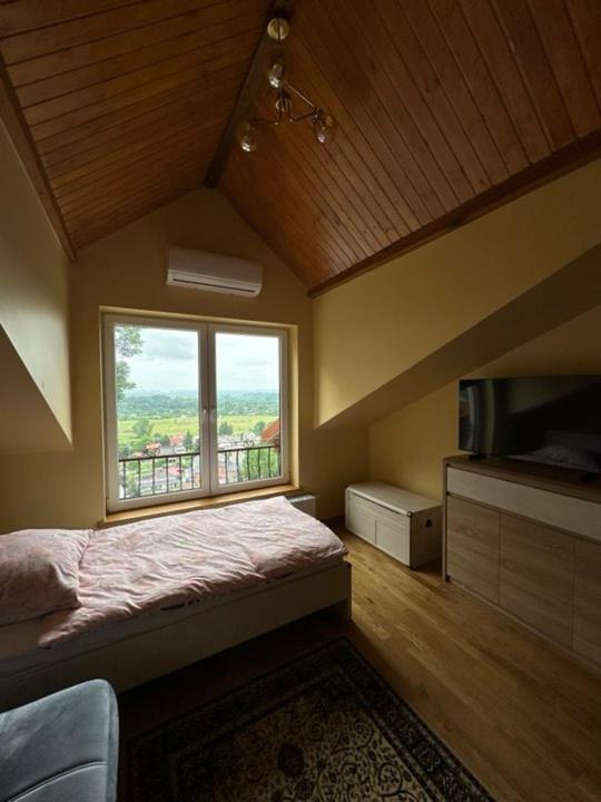 Apartament Bena Ze Zjawiskowym Tarasem Widokowym Chełmno Dış mekan fotoğraf