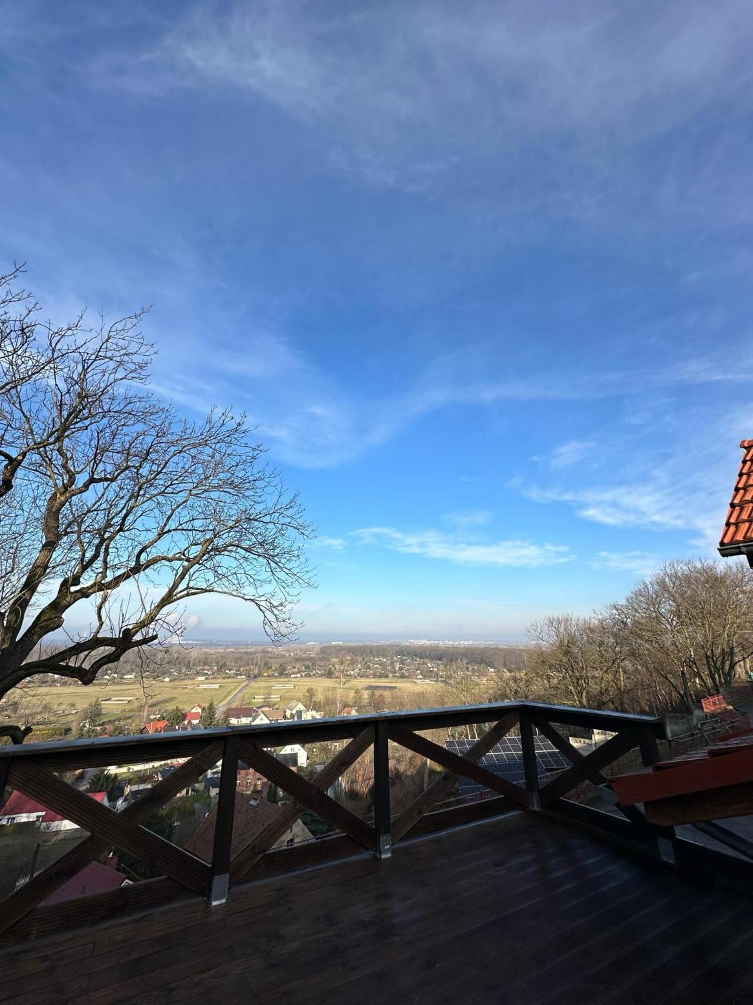 Apartament Bena Ze Zjawiskowym Tarasem Widokowym Chełmno Dış mekan fotoğraf