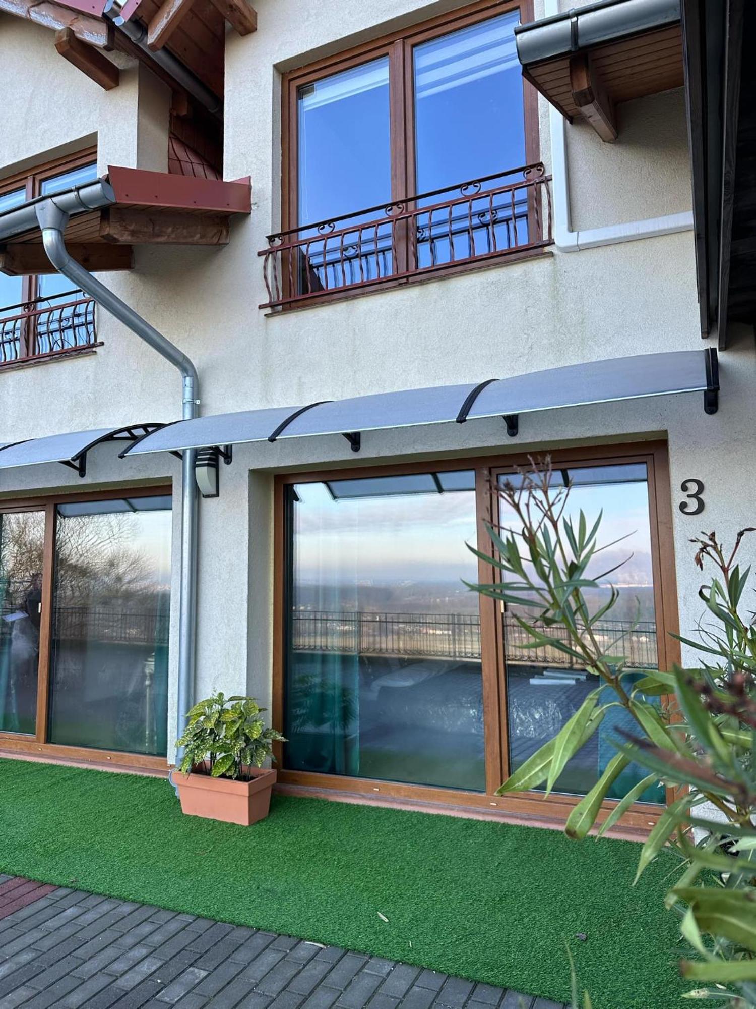 Apartament Bena Ze Zjawiskowym Tarasem Widokowym Chełmno Dış mekan fotoğraf